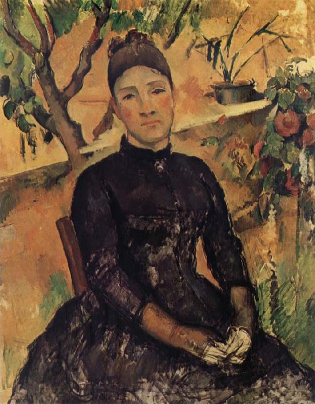 Paul Cezanne Madame Cezanne china oil painting image
